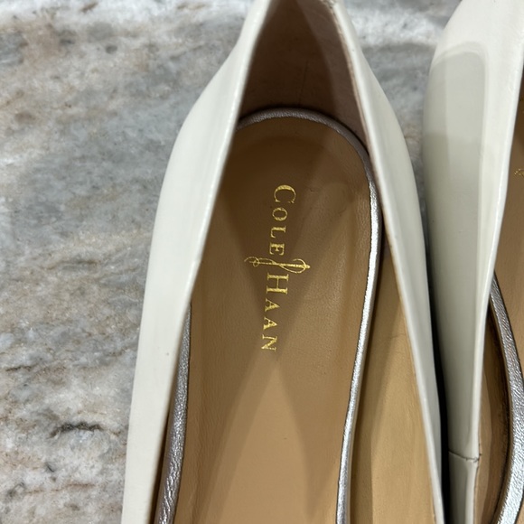 Cole Haan NikeAir Womens Astoria Peep Tor Ballet Flats Sz 8.5 - Picture 2 of 7